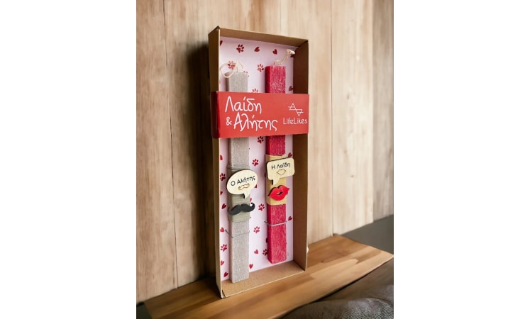 Λαμπάδα Lifelikes Λαίδη - Αλήτης