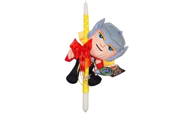 Λαμπάδα Whitehouse Λούτρινο Thor 25 cm