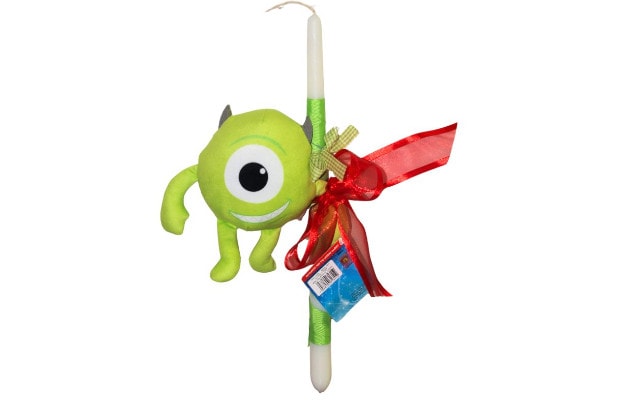 Λαμπάδα Whitehouse Λούτρινο Μπαμπούλας - Mike 15 cm