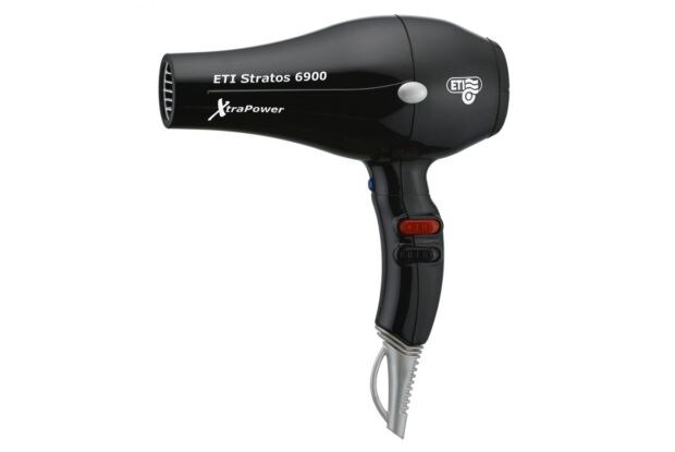Σεσουάρ Μαλλιών ETI Stratos 6900 Extra Power 2500 W - Μαύρο