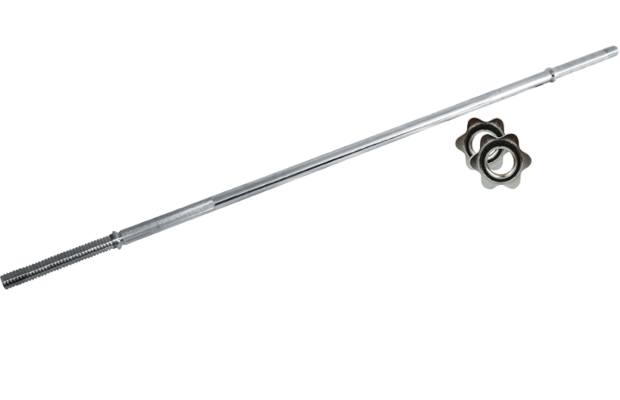 Μπάρα Ίσια Toorx 10-432-023 Βιδωτή 25mmx180cm 7.8kg - Χρωμιωμένη