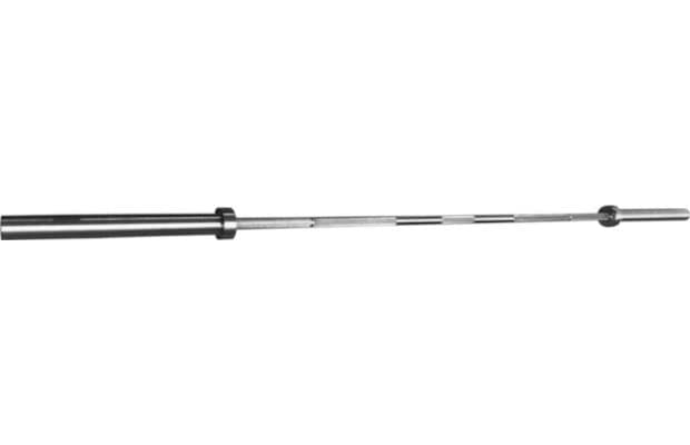 Ίσια Μπάρα Amila 80029 Ολυμπιακού Τύπου 50mmx220cm 20kg από Ανοξείδωτο Ατσάλι χωρίς Κολάρα