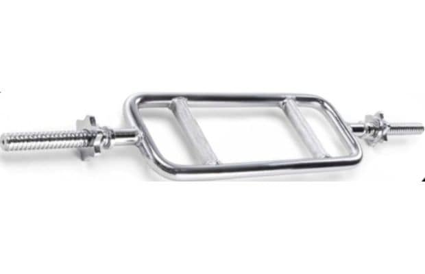 Μπάρα Τρικεφάλων Viking BWS-104907 Βιδωτή 28mm 6.5kg από Επιχρωμιωμένο Ατσάλι με Κολάρα