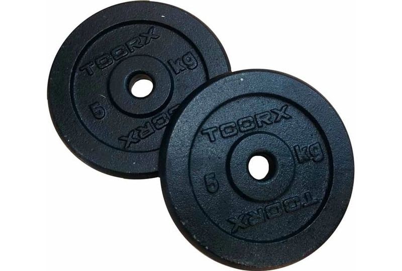 Δίσκος Toorx 5 kg για Μπάρα Ø25mm Μεταλλικός από Μαντέμι