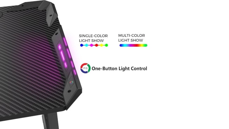 Γραφείο Gaming Eureka Ergonomic ERK-Z60-B-2-V1