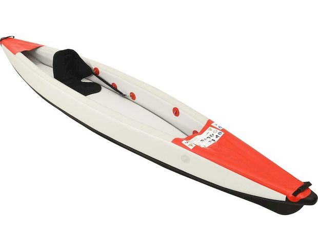 Καγιάκ Φουσκωτό Μονοθέσιο VidaXL 375cm - Κόκκινο