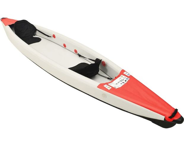 Καγιάκ Φουσκωτό Διθέσιο VidaXL 424cm - Κόκκινο