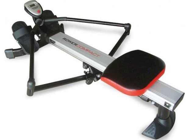 Κωπηλατική με Υδραυλική Αντίσταση Toorx Rower Compact 125x50x91cm - Ασημί/ Μαύρη
