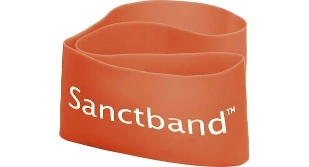 Λάστιχο Γυμναστικής Sanctband Loop Band Μαλακό - Πορτοκαλί