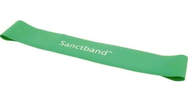 Λάστιχο Γυμναστικής Sanctband Loop Band Μέτριο - Πράσινο