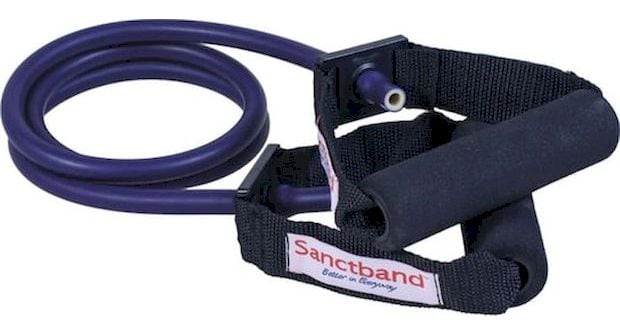 Λάστιχο Γυμναστικής Sanctband Gymtube Πολύ Σκληρό - Μωβ