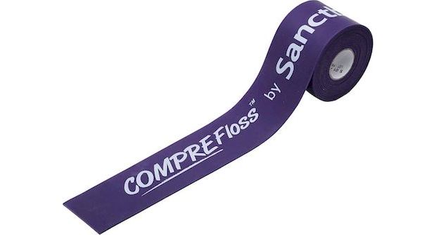 Λάστιχο Γυμναστικής Sanctband Floss Band Σκληρό - Μωβ