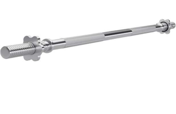 Μπάρα Ίσια Zipro 11926663 Βιδωτή 28mmx120cm 6.2kg από Επιχρωμιωμένο Ατσάλι