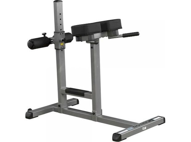 Ραχιαίων Πάγκος Γυμναστικής Body-Solid Back Hyperextension GRCH322 114x66x109cm - Γκρι/ Μαύρο