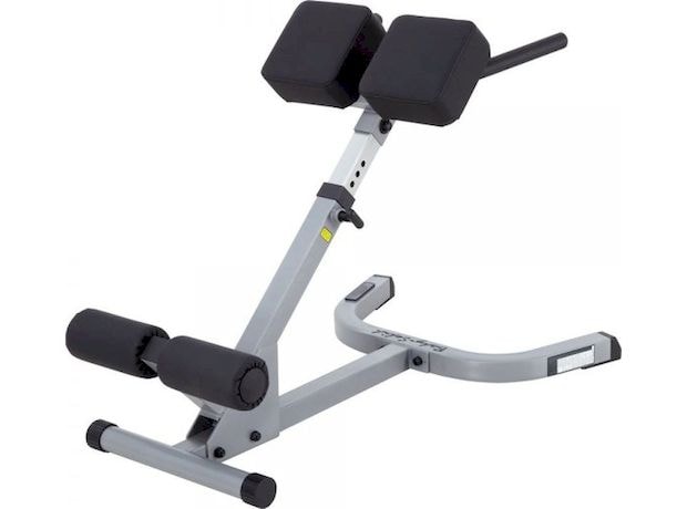 Ραχιαίων Πάγκος Γυμναστικής Body-Solid Back Hyperextension GHYP45 125x65x90cm - Γκρι/ Μαύρο