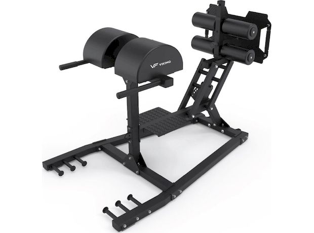 Ραχιαίων Πάγκος Γυμναστικής GHD Viking RC-4 164x100x125cm - Μαύρο