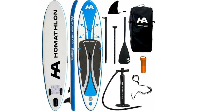 Φουσκωτή Σανίδα SUP HomAthlon Bahamas 325x76x15cm - Μπλε