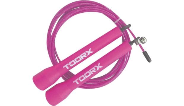 Σχοινάκι Γυμναστικής Toorx AHF-104 Συρμάτινο - Φούξια