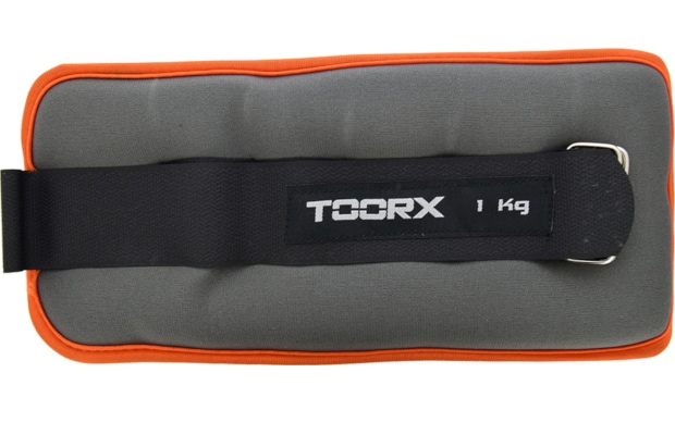 Βαράκια Άκρων 2 x 1kg Σταθερού Βάρους Toorx AHF-072 από Νεοπρένιο - Γκρι/Πορτοκαλί