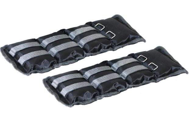 Βαράκια Άκρων 2 x 2kg Pegasus Β-2112-20 από Ύφασμα - Μαύρο