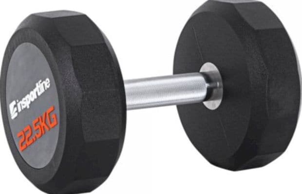 Βαράκι Πολυγωνικό 22.5kg InSPORTline Profi CPU INS-21668 από Ατσάλι & TPU - Μαύρο