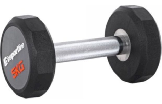Βαράκι Πολυγωνικό 5kg InSPORTline Profi CPU INS-21661 από Ατσάλι & TPU - Μαύρο