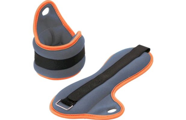 Βαράκια Καρπού 2 x 0.5kg Viking W1216-05 BWS-103985 από Νεοπρένιο - Γκρι/Πορτοκαλί