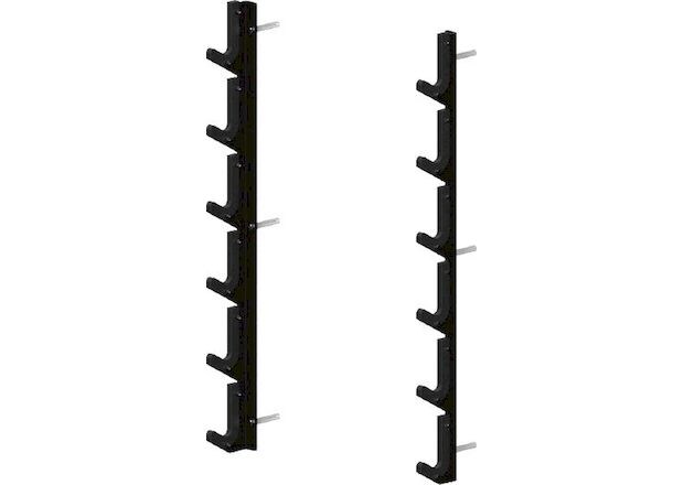 Βάση για 6 Μπάρες Βαρών Amila 43933 Επιτοίχια 14.5x106cm