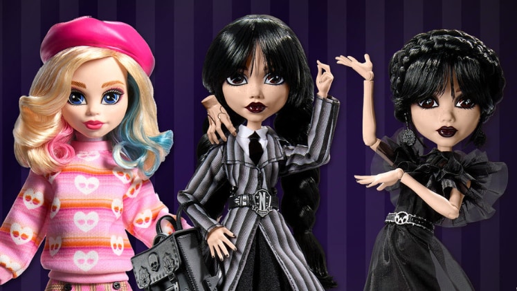 Mattel Monster High X Wednesday Addams Κούκλες