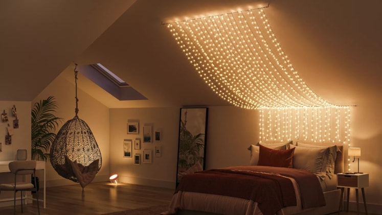 Smart LED Γιρλάντα Φωτιστικά String Philips Festavia HueWhite Color Ambiance