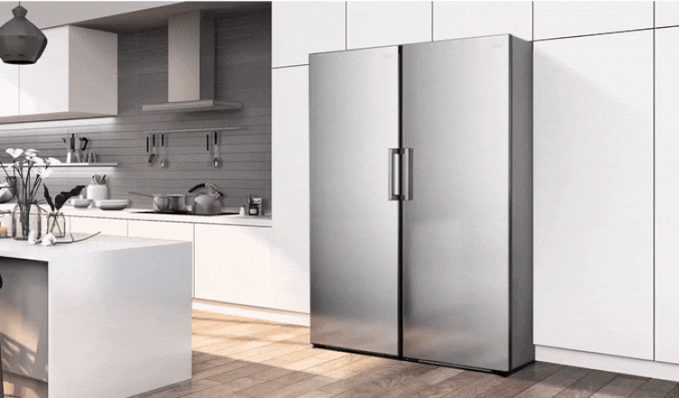 LG Καταψύκτης GFE41PZGSZ & Ψυγείο GLT51PZGSZ Combo Thor Inox