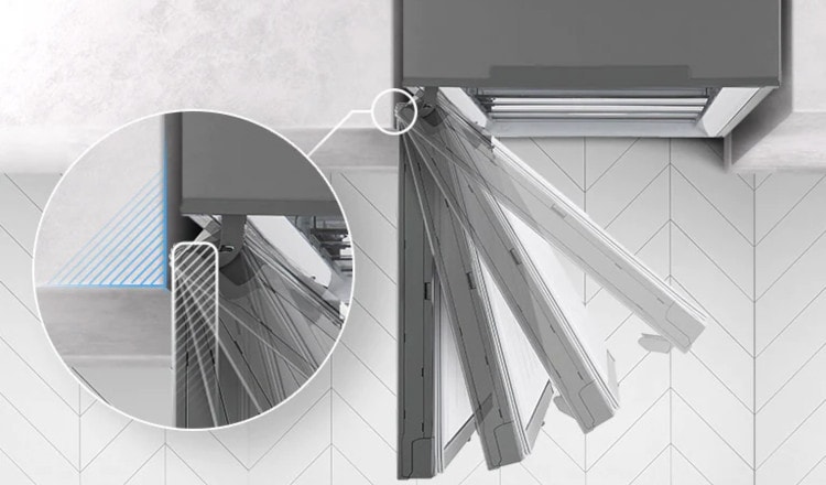 LG Καταψύκτης GFE41PZGSZ & Ψυγείο GLT51PZGSZ Combo Thor Inox