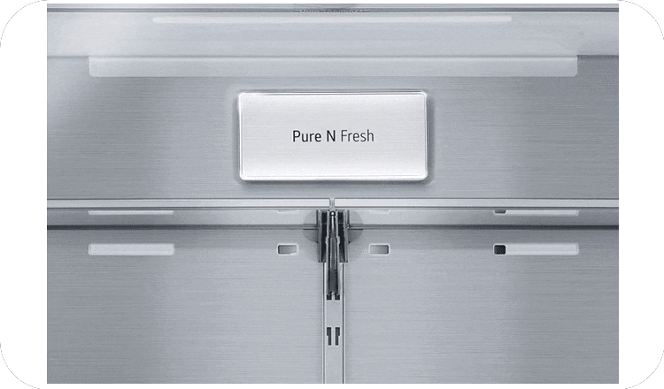 Ψυγείο Ντουλάπα LG GMX945NS9F 638Lt Multi Door Total No Frost με InstaView, Door-in-Door®, NatureFRESH™, Multi Air Flow, Pure N Fresh, WiFi, DoorCooling+™, UV Nano, Inox