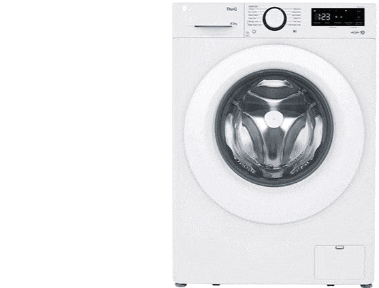 Πλυντήριο Ρούχων LG F2WV308NEW3 Slim 8,5kg, AI DD™, Ατμού, Προσθήκη Είδους, ThinQ™, Smart Diagnosis, Wifi, Smart Pairing Λευκό