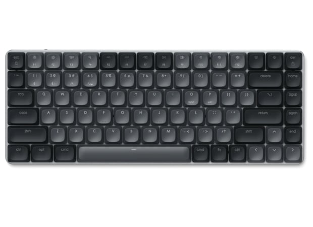Satechi SM1 Slim Ασύρματο Bluetooth Μηχανικό Πληκτρολόγιο Grey (US)