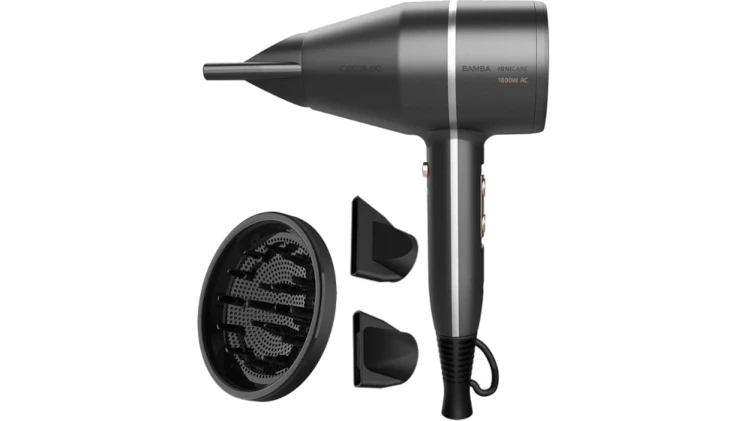 Σεσουάρ Μαλλιών Cecotec Bamba IoniCare 5500 PowerStyle CEC-04210 1800 W Μαύρο