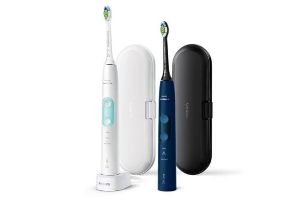 Σετ Ηλεκτρικές Οδοντόβουρτσες PHILIPS Sonicare ProtectiveClean 5100 HX6851/34 - Λευκό/Μπλε