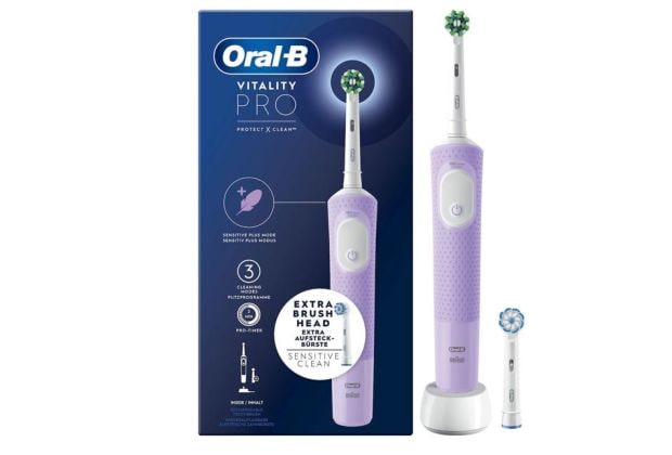 Ηλεκτρική Οδοντόβουρτσα ORAL-B Vitality Pro Protect x Clean - Μωβ