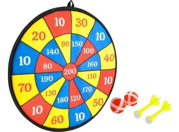 Παιχνίδι Στόχος Με Velcro, Βελάκια Και Μπαλάκια